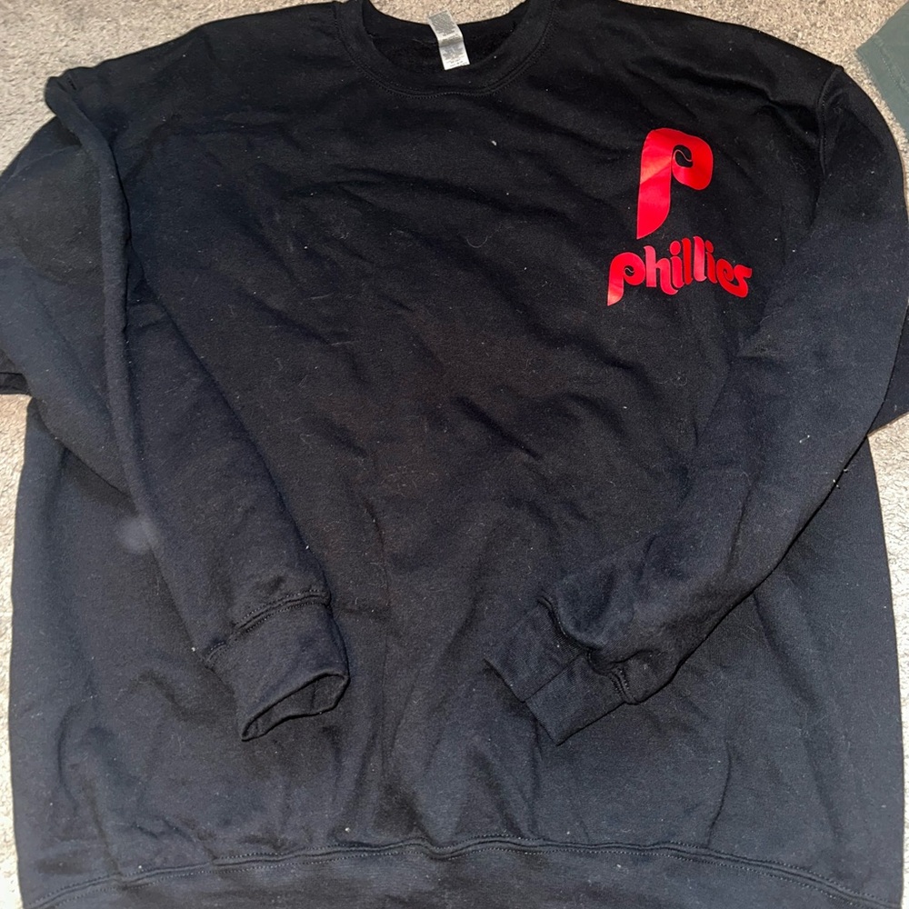 Black Philadelphia Phillies Crewneck